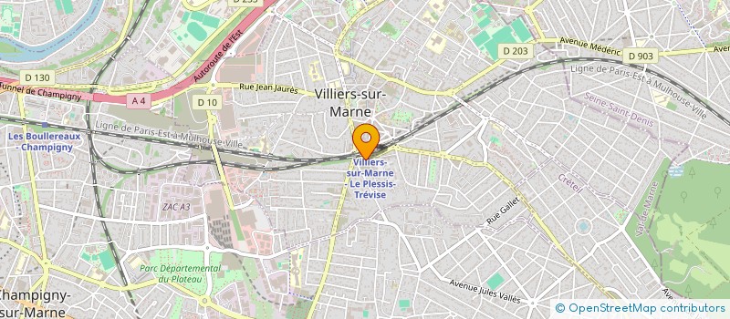 localisation de l'entreprise 2B ORIGINAL à VILLIERS-SUR-MARNE