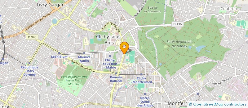 localisation de l'entreprise 2B ORIGINAL CLICHY SOUS BOIS à CLICHY-SOUS-BOIS