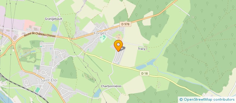 localisation de l'entreprise 2B PATRIMOINE à SAUVIGNY-LES-BOIS