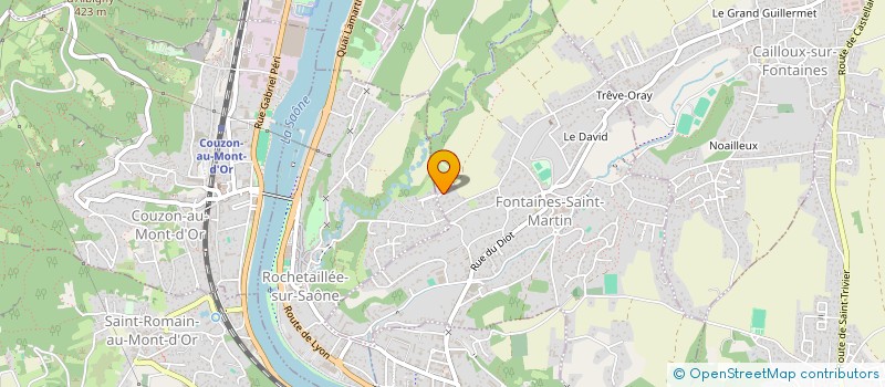 localisation de l'entreprise 2B PATRIMOINE  FONTAINES-SAINT-MARTIN