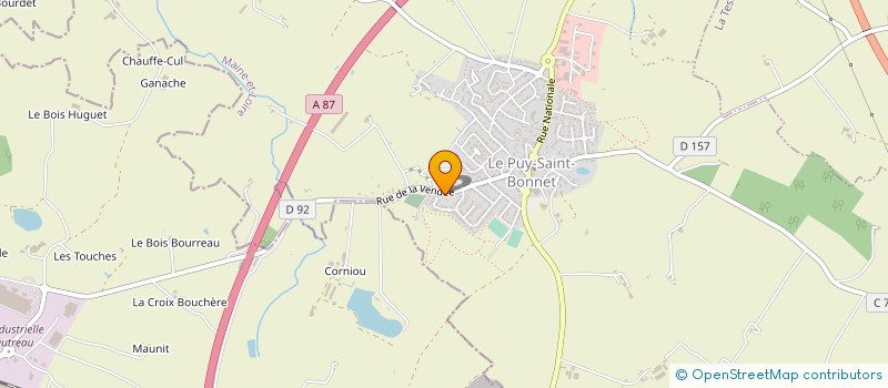 localisation de l'entreprise 2B RAVALEMENT à CHOLET