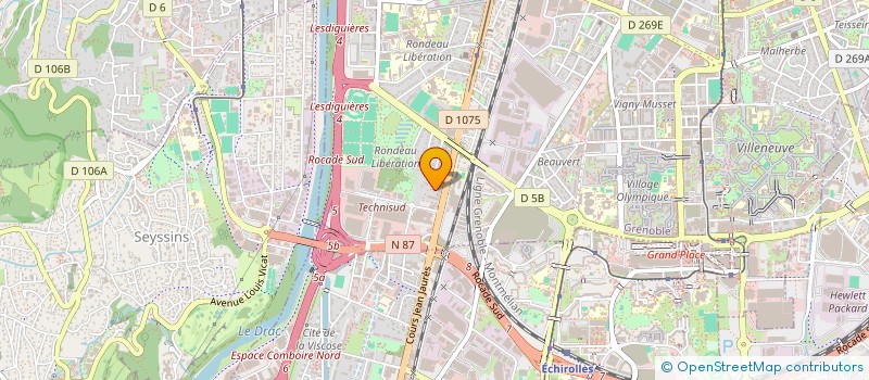 localisation de l'entreprise 2B RENOV  GRENOBLE