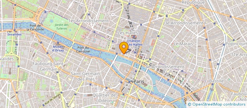 localisation de l'entreprise 2B SERRURERIE à PARIS