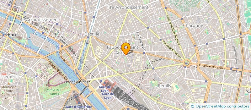 localisation de l'entreprise 2B TRADUCTIONS  PARIS