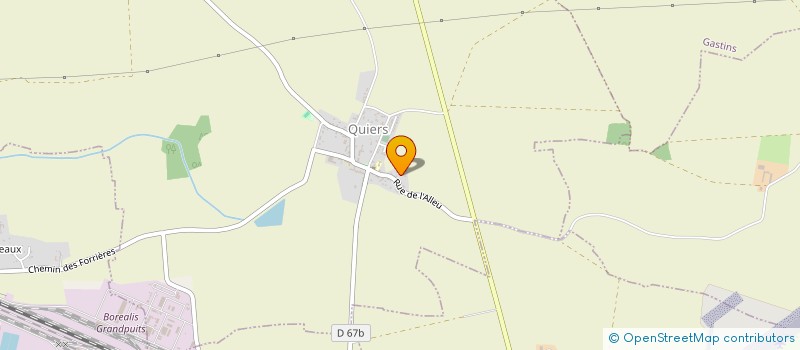 localisation de l'entreprise 2B2J  QUIERS