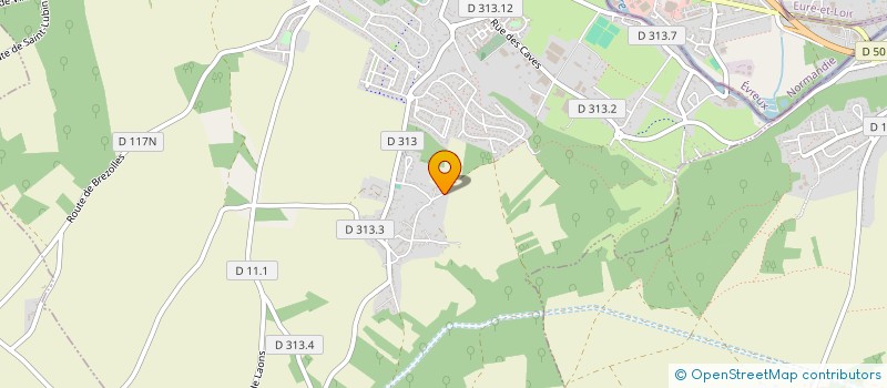 localisation de l'entreprise 2B2R IMMO à SAINT-LUBIN-DES-JONCHERETS