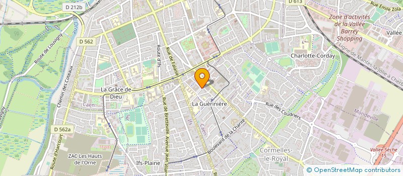localisation de l'entreprise 2BA à CAEN