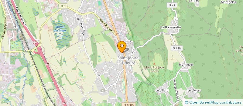 localisation de l'entreprise 2BAM  SAINT-JEOIRE-PRIEURE