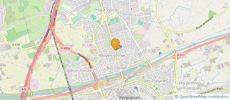 localisation de l'entreprise 2BBK&T  PERPIGNAN