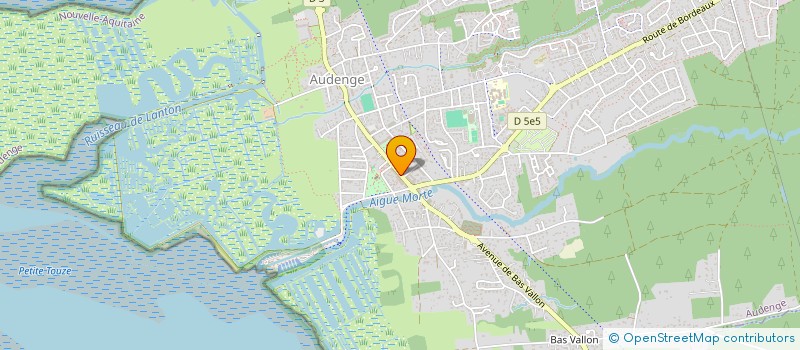 localisation de l'entreprise 2BC  AUDENGE