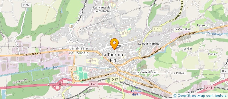 localisation de l'entreprise 2BC  CESSIEU