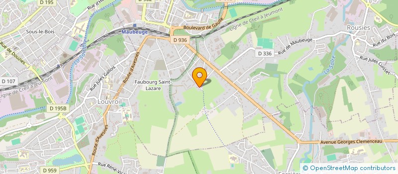 localisation de l'entreprise 2BC IMMO  ROUSIES