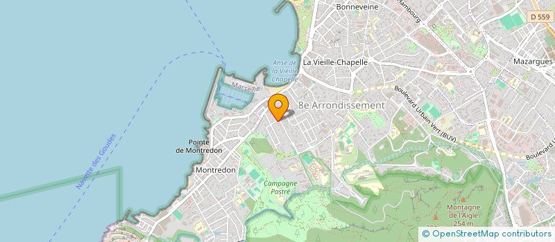 localisation de l'entreprise 2BCD BIANCHI à MARSEILLE