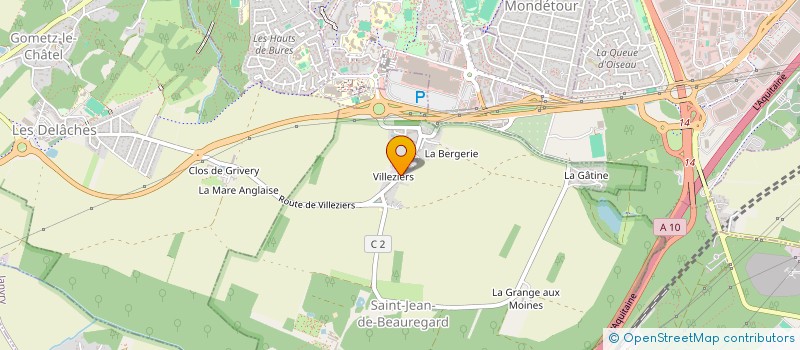 localisation de l'entreprise 2BCI  SAINT-JEAN-DE-BEAUREGARD