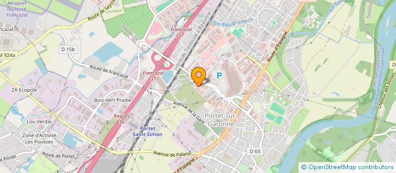 localisation de l'entreprise 2BCP à PORTET-SUR-GARONNE