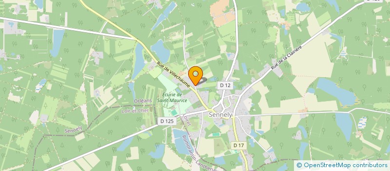 localisation de l'entreprise 2BD à SENNELY