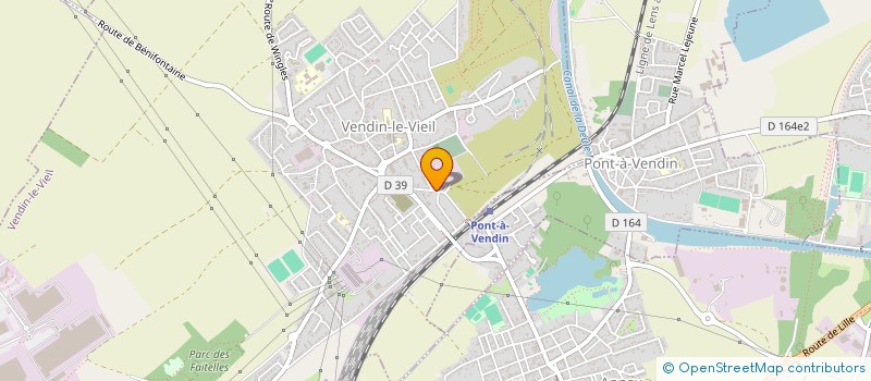 localisation de l'entreprise 2BD AUTOMOBILES  VENDIN LE VIEIL