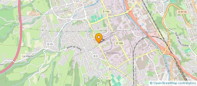 localisation de l'entreprise 2BD AUTOS  CHAMBERY