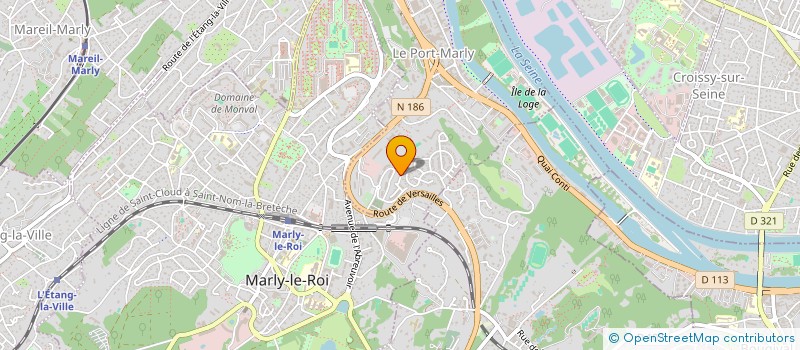 localisation de l'entreprise 2BD IMMOBILIERS  LE PORT-MARLY