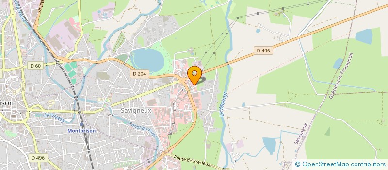 localisation de l'entreprise 2BDLP  SAVIGNEUX