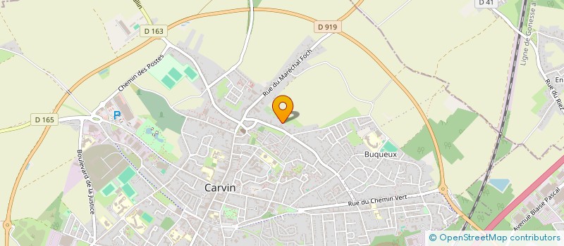 localisation de l'entreprise 2BDT  CARVIN