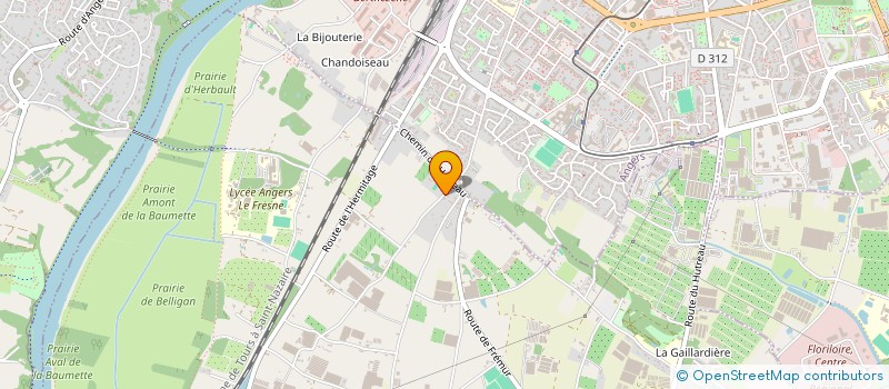 localisation de l'entreprise 2BEIN  SAINTE-GEMMES-SUR-LOIRE