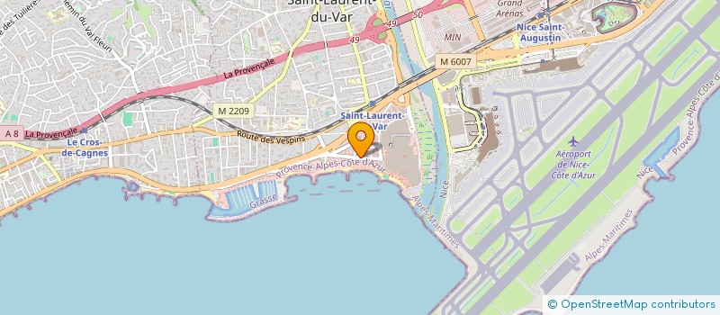 localisation de l'entreprise 2BH  SAINT-LAURENT-DU-VAR