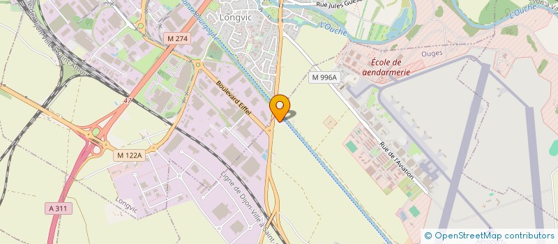 localisation de l'entreprise 2BIMMO  OUGES