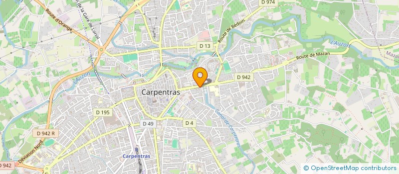 localisation de l'entreprise 2BKS  CARPENTRAS