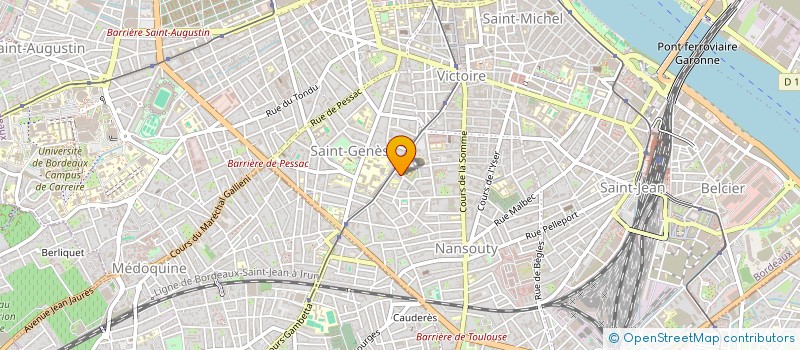 localisation de l'entreprise 2BLEB à BORDEAUX