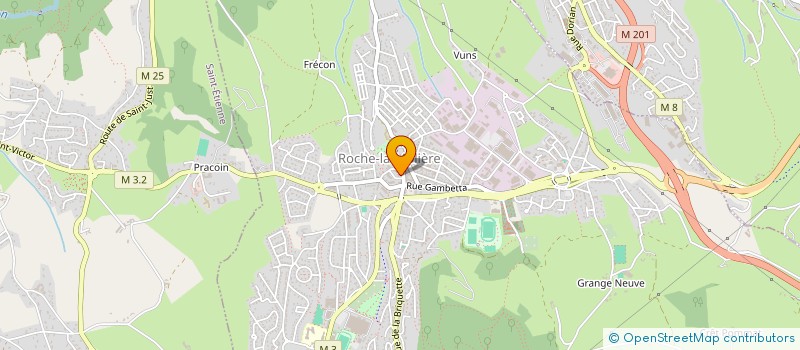 localisation de l'entreprise 2BMO EVENTS  ROCHE-LA-MOLIERE