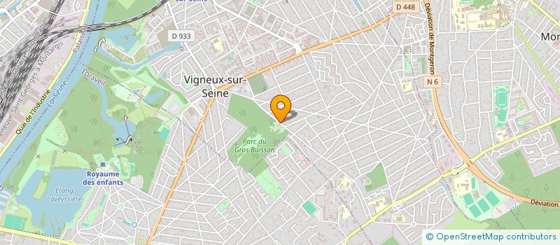 localisation de l'entreprise 2BNF à VIGNEUX-SUR-SEINE