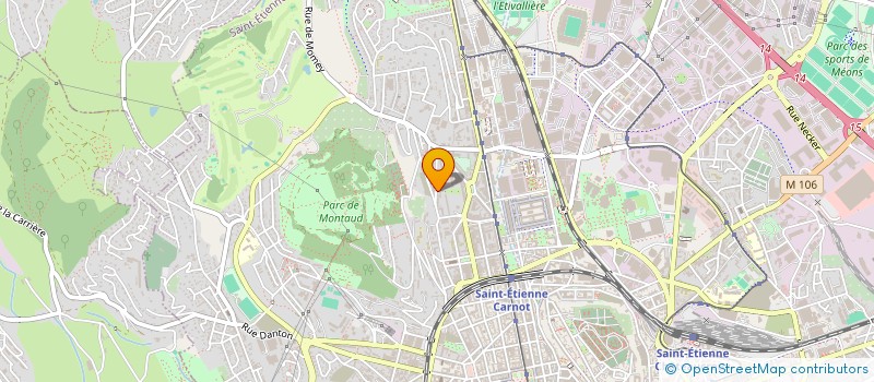 localisation de l'entreprise 2BOB ASSOCIES  SAINT-ETIENNE