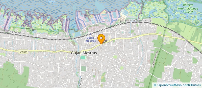 localisation de l'entreprise 2BOUTSDEFICELLE  GUJAN-MESTRAS