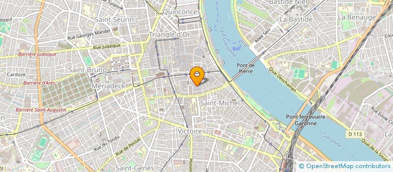 localisation de l'entreprise 2BPA  BORDEAUX