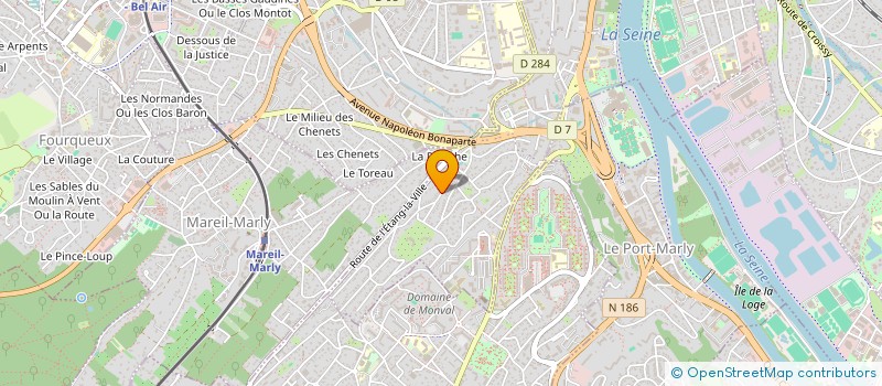 localisation de l'entreprise 2BPARTNERS  LE PECQ