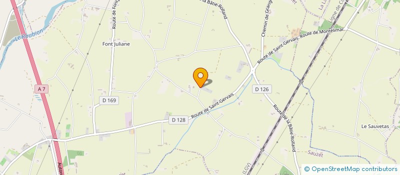 localisation de l'entreprise 2BPLOMBERIE  SAUZET