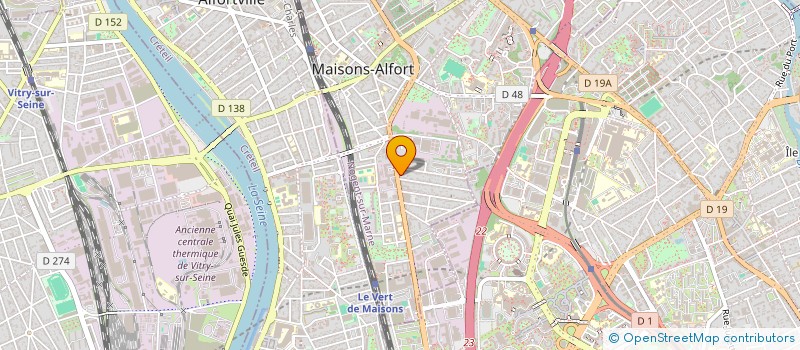 localisation de l'entreprise 2BRIKS à MAISONS-ALFORT