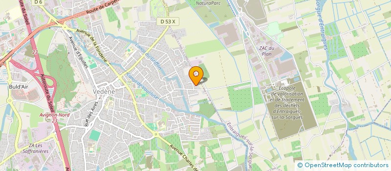 localisation de l'entreprise 2BRUNS  VEDENE