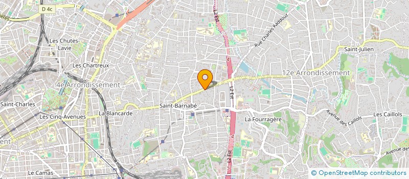 localisation de l'entreprise 2BTBILOU  MARSEILLE