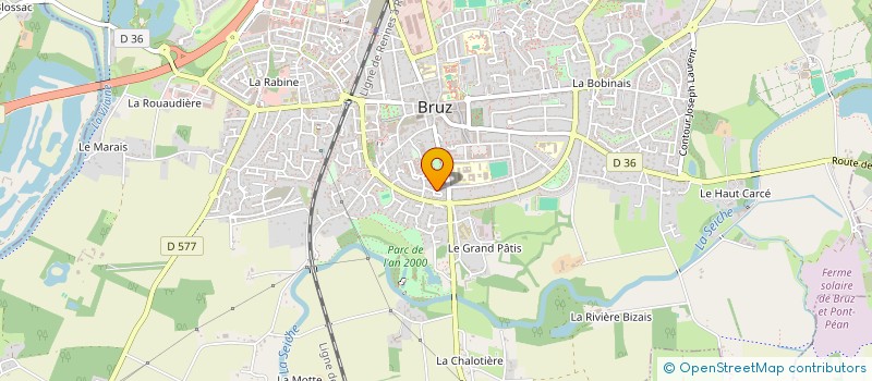 localisation de l'entreprise 2BVYC à BRUZ