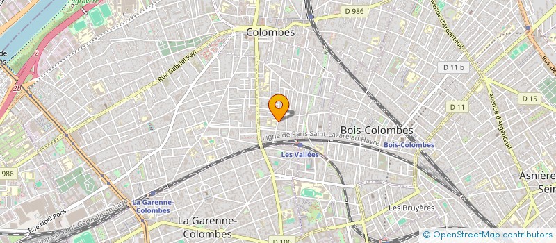 localisation de l'entreprise 2C 20 à COLOMBES