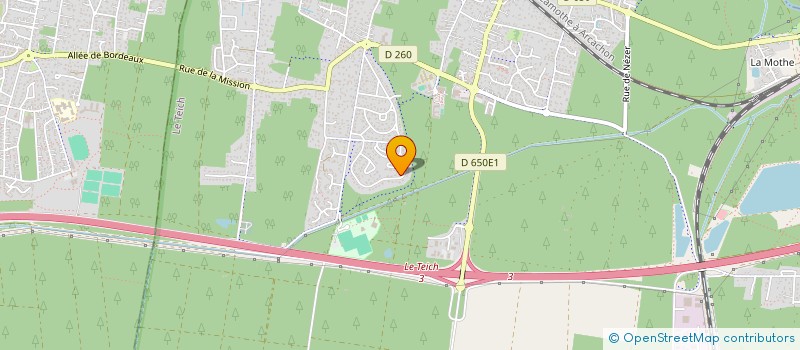 localisation de l'entreprise 2C-2S  LE TEICH