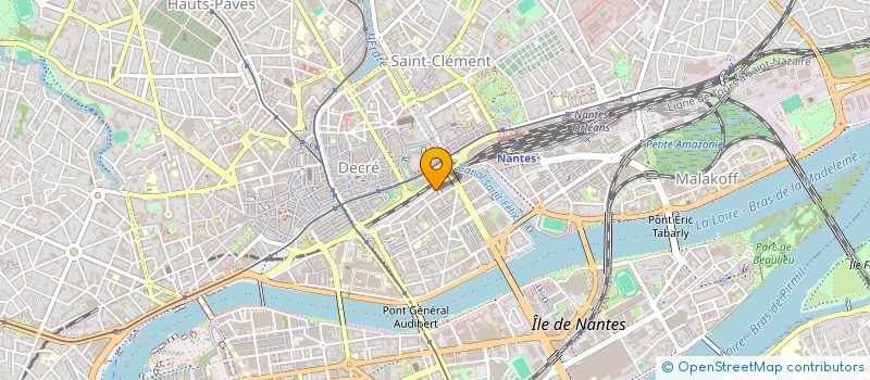 localisation de l'entreprise 2C à NANTES