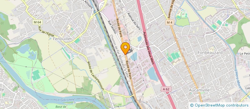 localisation de l'entreprise 2C  FENOUILLET