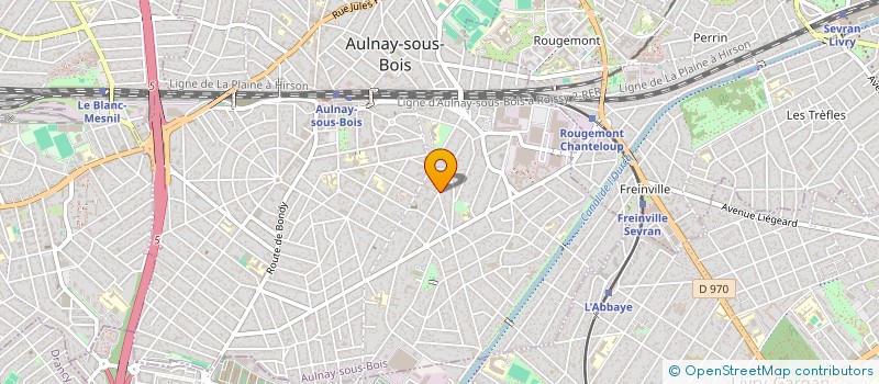 localisation de l'entreprise 2C ASSISTANT à AULNAY-SOUS-BOIS