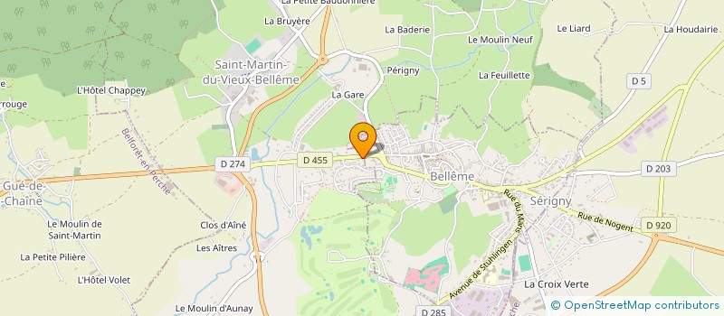 localisation de l'entreprise 2C AUTO BIKES à BELFORET-EN-PERCHE