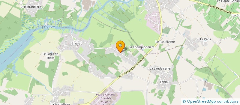 localisation de l'entreprise 2C CARRELAGE  LA CHEVROLIERE