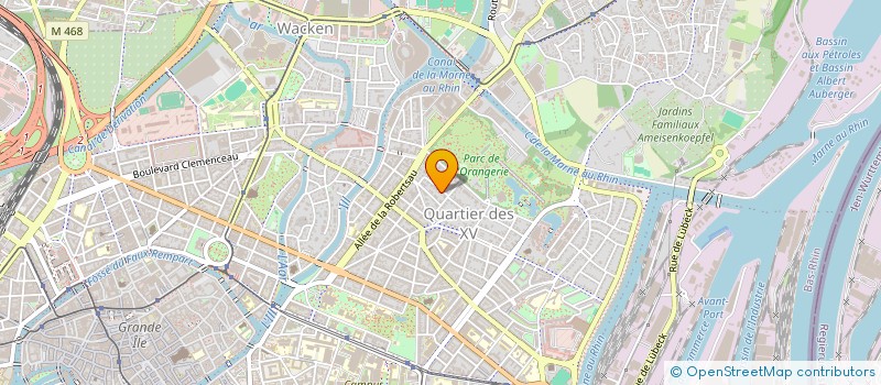 localisation de l'entreprise 2C COM à STRASBOURG