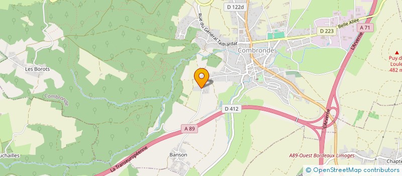 localisation de l'entreprise 2C CONCEPT  COMBRONDE